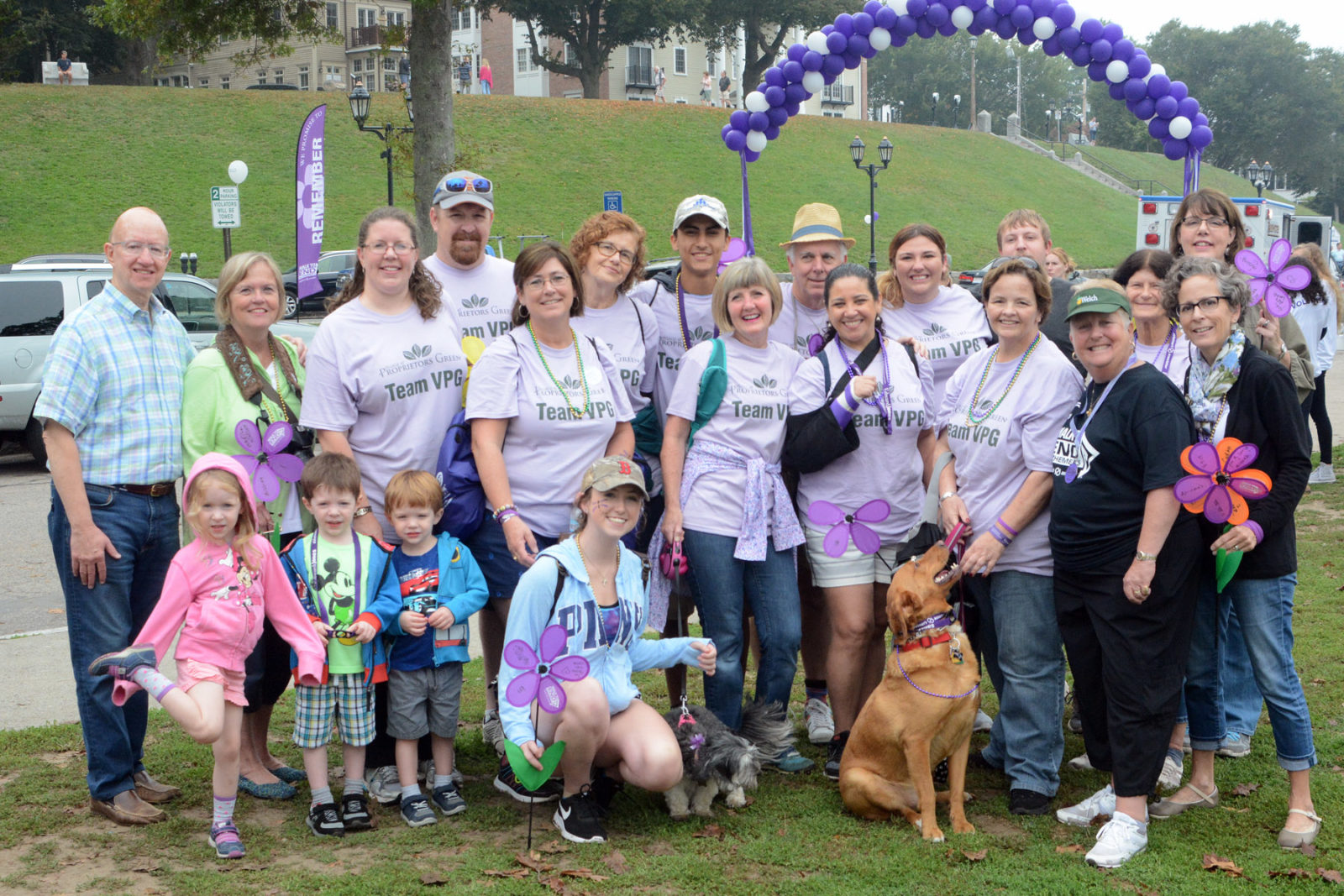 Village at Proprietors Green is among top fund-raising teams for South Shore Alzheimer’s Walk